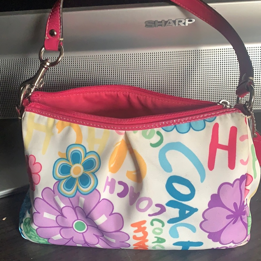 Colourful Coach Purse